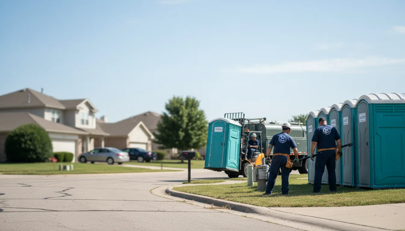 Porta Potty Rental in Woodland, IL near me